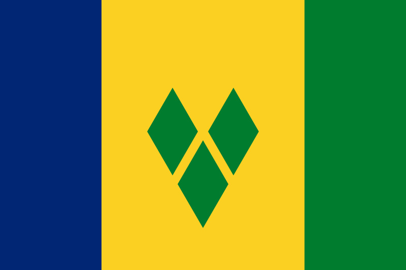 St. Vincent and the Grenadines Flag